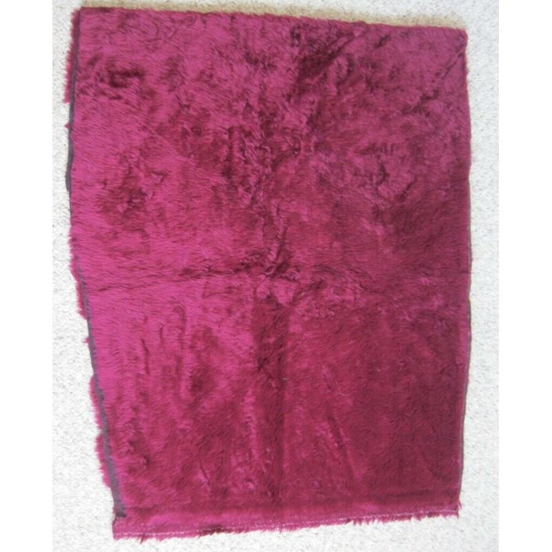 Fur Fabric and felt. ?3 - ?25 per piece.