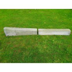 ROADSIDE KERB STONE AND DROPPER