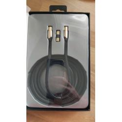 Aerial lead with adaptor