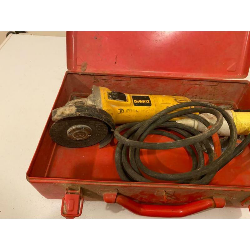 Dewalt angle grinder