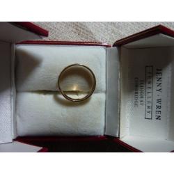 Beautiful Understated Yellow Gold and Diamond Eternity Ring - one genuine owner from new