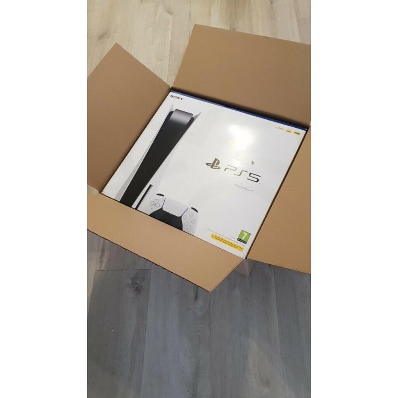 Playstation 5 PS5 disk disc version console, Brand New in Sealed Box