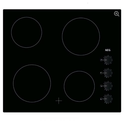 AEG Electric Ceramic Hob - Black