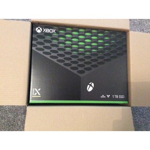 Xbox series x console