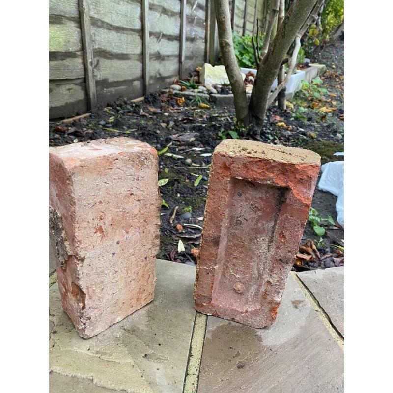 Bricks from a Victorian chimney