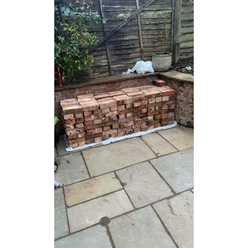 Bricks from a Victorian chimney
