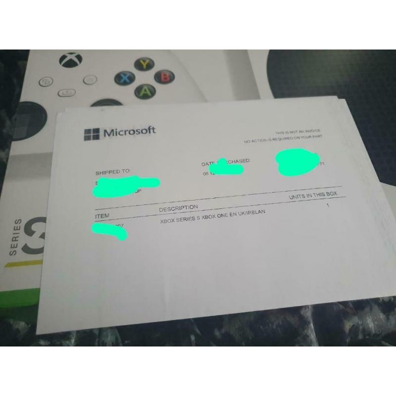 Xbox Series S 512GB ? IN HAND