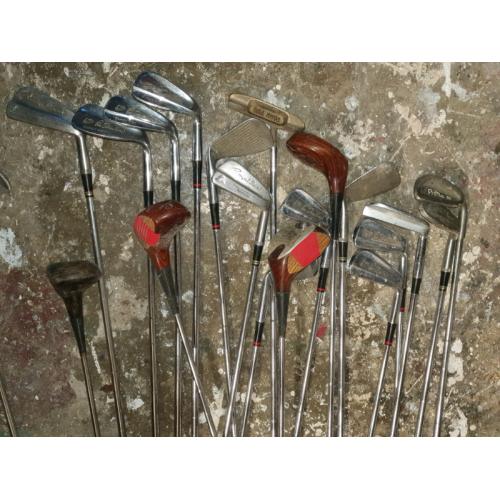 20 golf clubs used drivers and putters