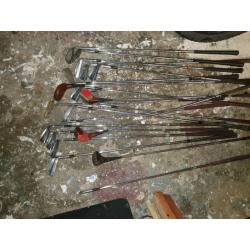 20 golf clubs used drivers and putters