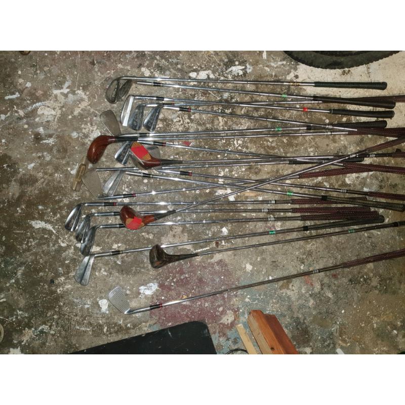 20 golf clubs used drivers and putters