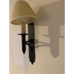 Wall lights by Jim Lawrence. 4 @ ?25 each. Collection Helmsley.