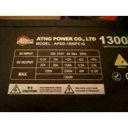 1300w power supply, 12x pcie