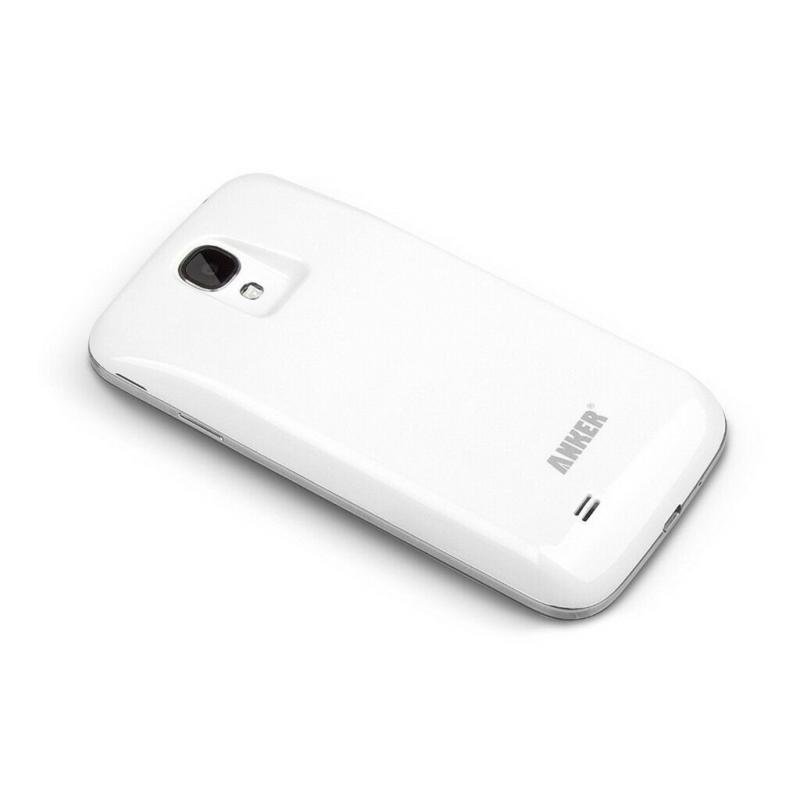 Extended Battery for Samsung Galaxy S4, SIV, S IV & White back cover - boxed