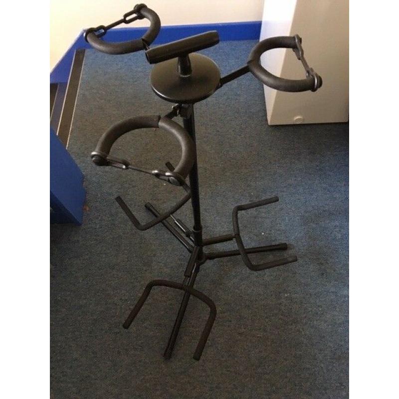 Three guitar stand