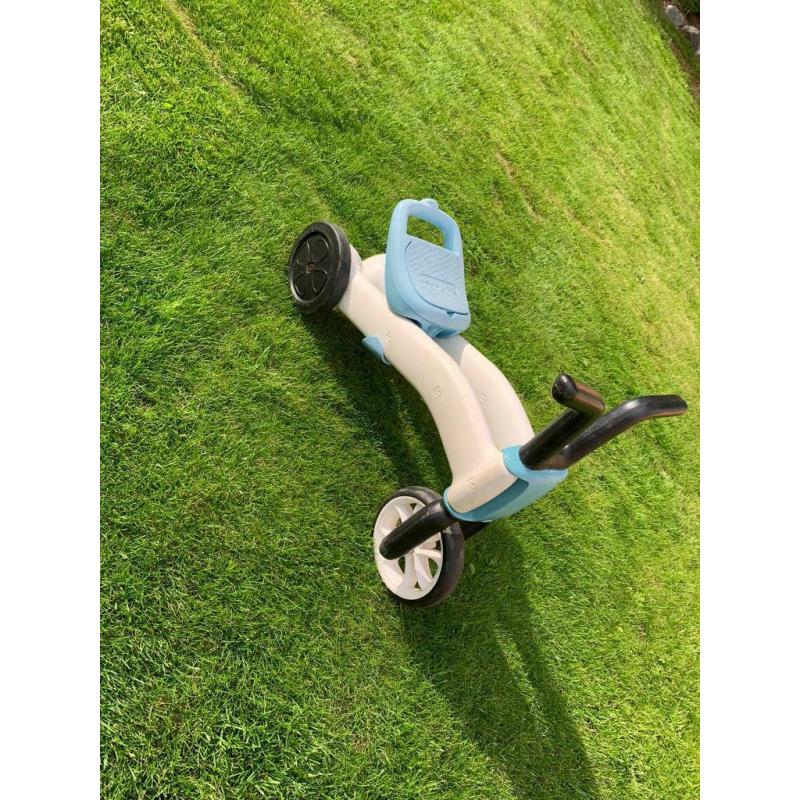 Chillafish bunzi balance bike, blue/white