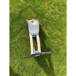 Chillafish bunzi balance bike, blue/white