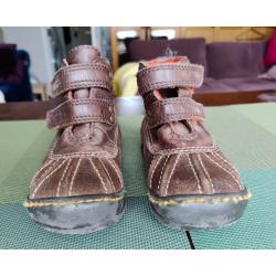 Boy's Boots Leather Brown UK size 7 baby GAP used good condition