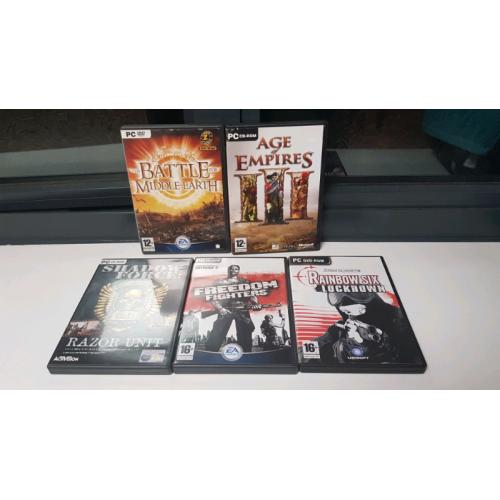PC Rom Games Bundle *Ubisoft* *EA Games* *Activision* *Microsoft*
