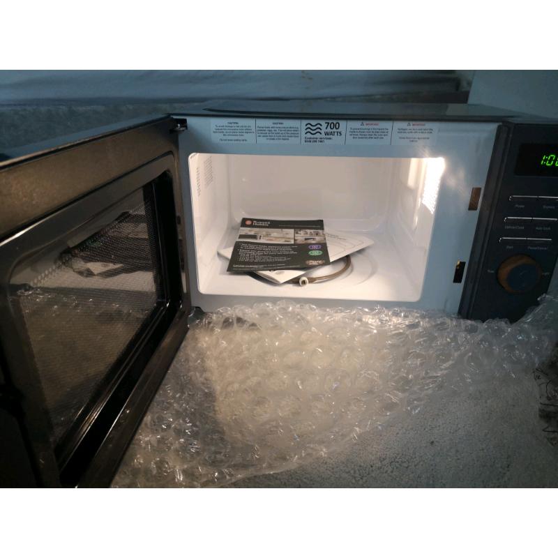 Russel hobbs scandi grey microwave