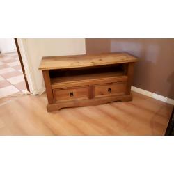 Mexican pine tv cabinet for sale