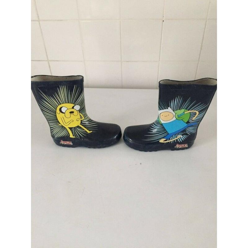 child peacocks blue with mot fit boots size 10
