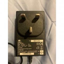 GENUINE LOGITECH ADP-18LB D 24V AC ADAPTER POWER SUPPLY PLUG CHARGER (Rare)