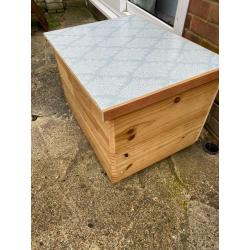 Light weight hand made storage box