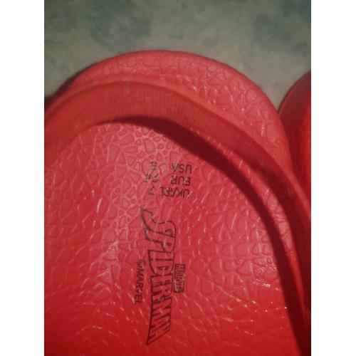 spiderman flip flops