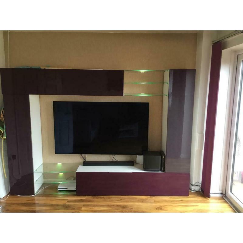 Living room Furniture set with lights