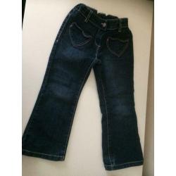 Jeans & Fleece Jumper Size 3-4 Years
